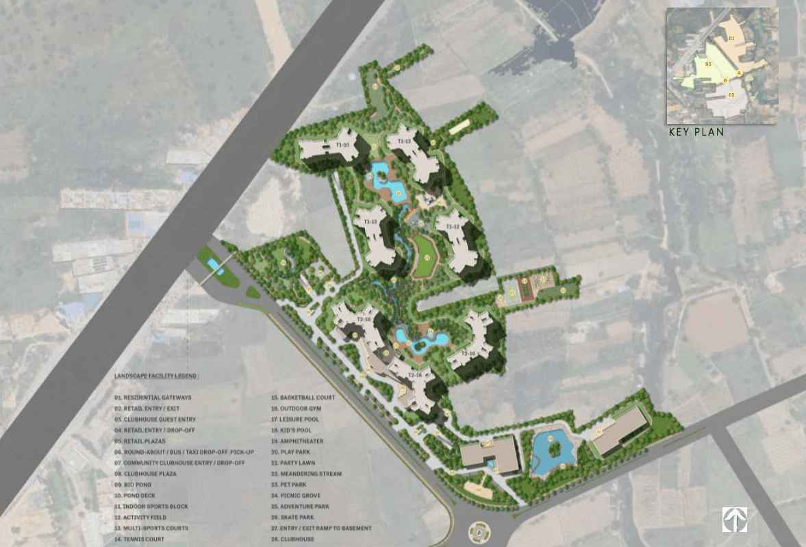 Shri Balaji Smart City Tumkur master plan layout by Shri Balaji Developers
